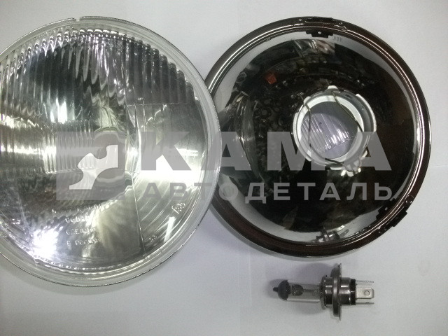 оптика фары галогеновая БЕЗ подсветки 62.3711200-09