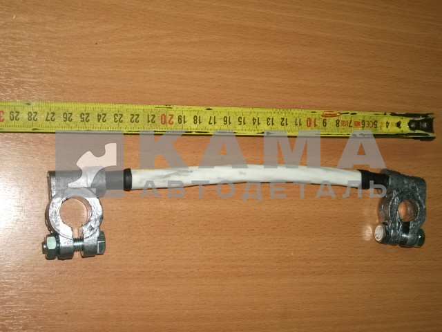 провод (перемычка) АКБ 25см клемы под АКБ (толстая, 0,5см)