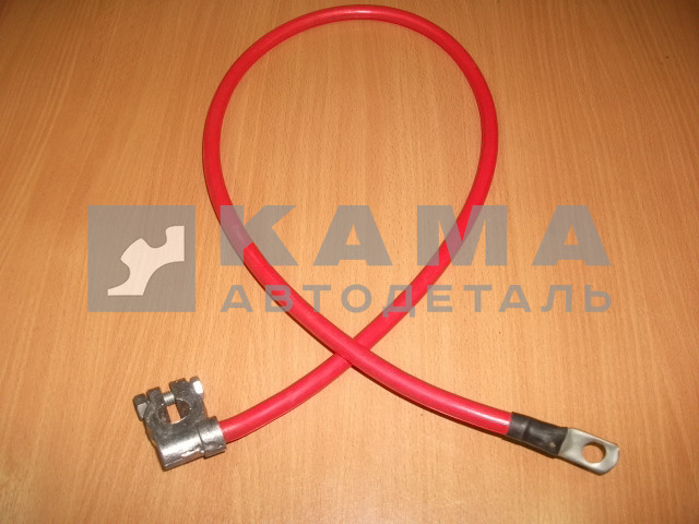 провод АКБ 1м, клемма АКБ("минус)"/болт (сечение 0,25)