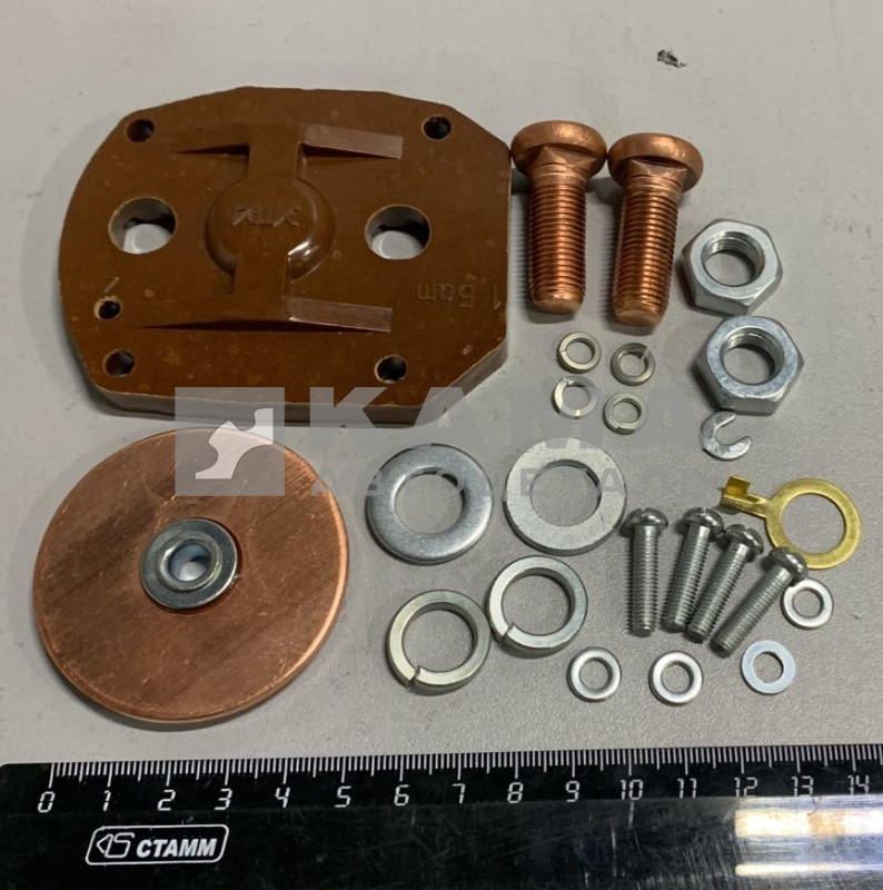 р/к втягивающего реле МАЗ (большого) в коробке 25.3708002