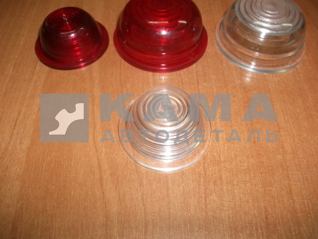 рассеиватель габаритного фонаря (на РОГА) Е-101 белый малый