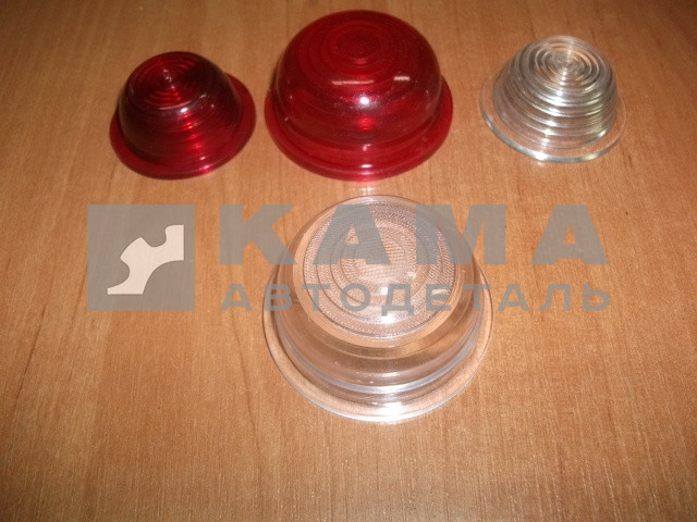 рассеиватель габаритного фонаря (на РОГА) Е-102 белый БОЛЬШОЙ