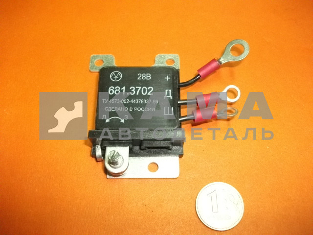реле генератора интегральное 681.3702 ЕВРО (Калуга)