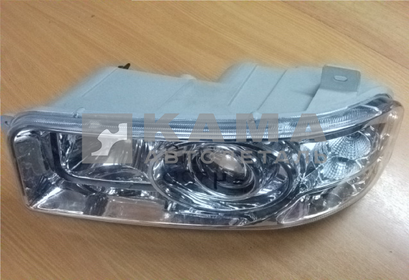 фара (блок-фара) МАЗ евро-3 Левая ("хрусталь") 301.3775