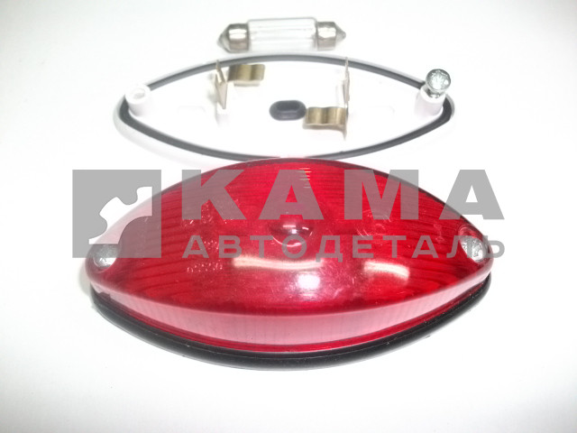 фонарь габаритный боковой ГФ-2 К-04 красный