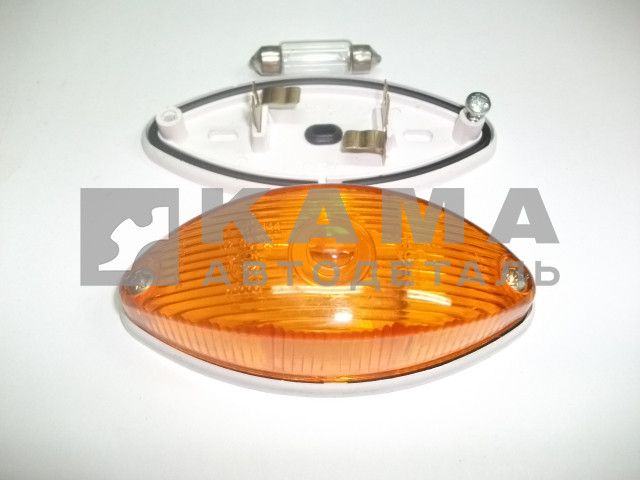 фонарь габаритный боковой ГФ-2 О-04 желтый