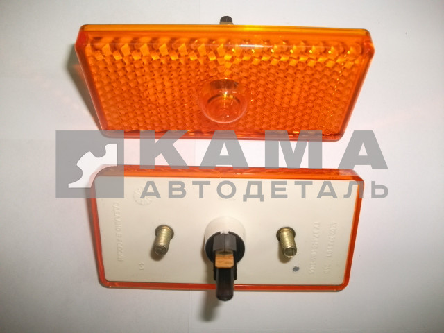 фонарь габаритный боковой 4802.3731(-01) 24В с Лампой (узкие шпиьки.,простые 2 клеммы)