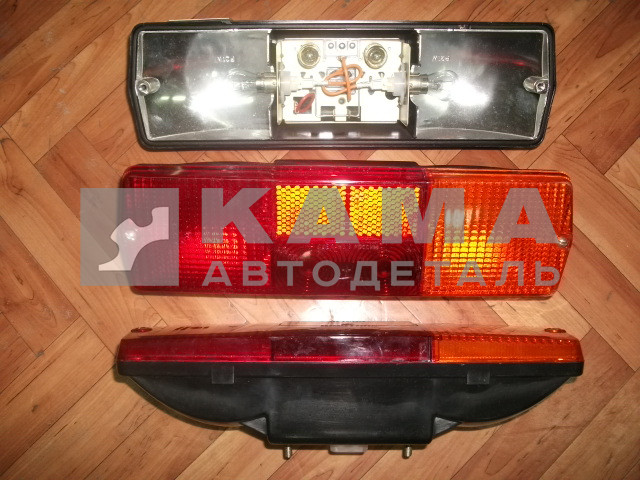 фонарь задний КамАЗ правый ("ЗАВОД", БЕЗ подсветки) 354.3716 (9802.3716)