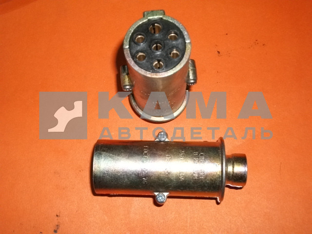 электроразьем ВИЛКА -"папа" ПС-325/СНЦ-124 (все "отверстия") ЗАВОД Октябрьск/Ульяновск