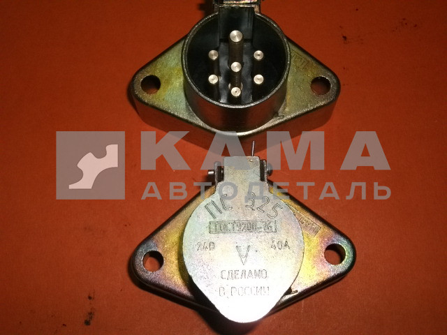 электроразьем РОЗЕТКА -"мама" ПС-325/СНЦ-124 (все "штыри") ЗАВОД Октябрьск/Ульяновск