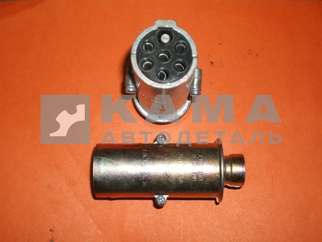 электроразьем ВИЛКА -"папа" ПС-326/СНЦ-125 ("отверстия"+штырь"=евро)