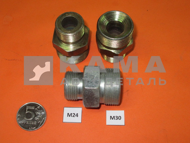 42.переходник- штуцер М24х30 (для гидравлики)