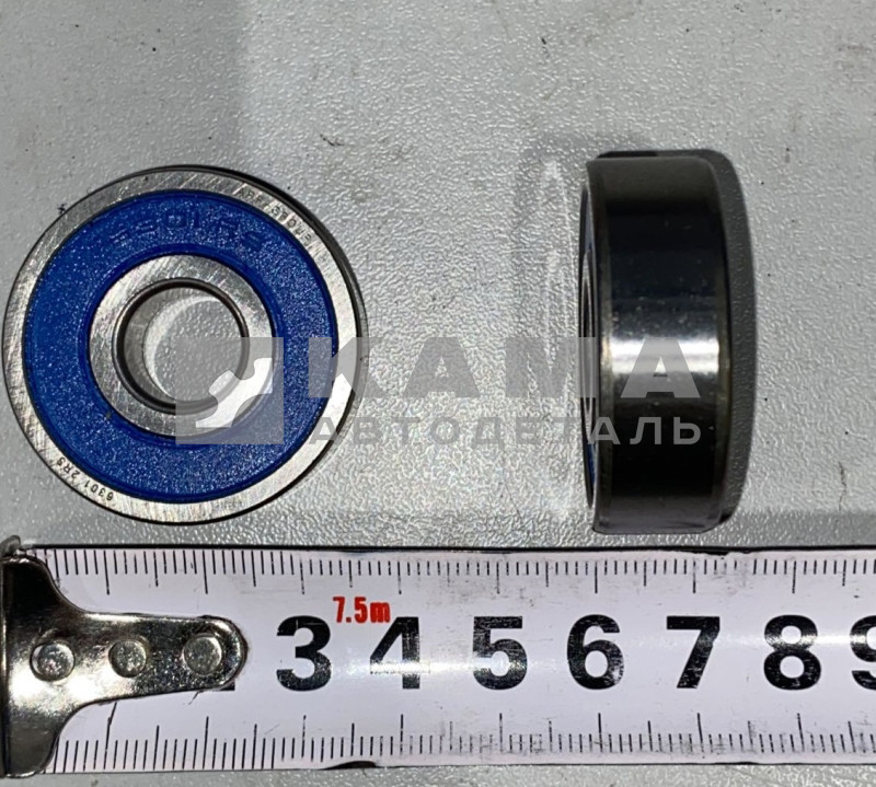 подшипник 301 (180301 закрытый) (7-6)