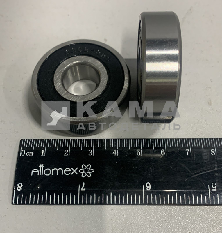 подшипник 302 (180302 закрытый) (7-6)