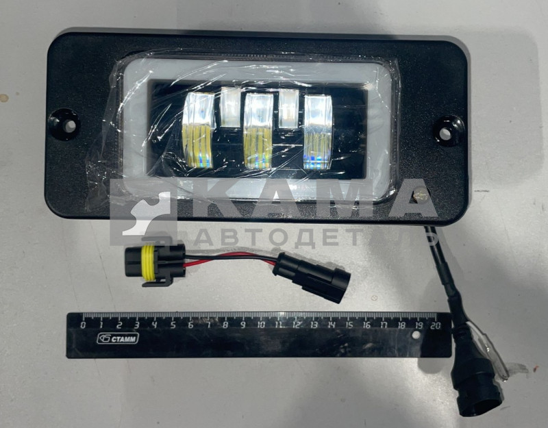 противотуманка ЕВРО-3 35.3743 светодиодная LED с ДХО