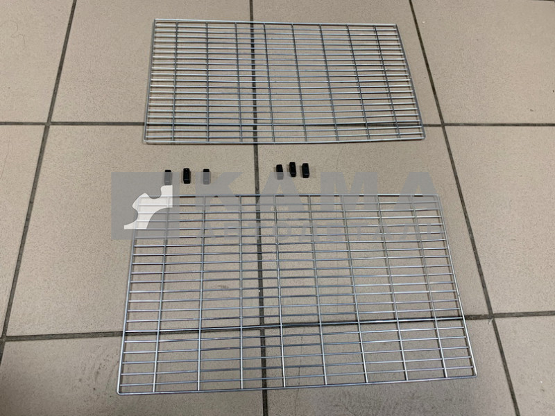 защита фар МАЗ/Камаз Евро "плоская" (решетка. комплект 2шт)