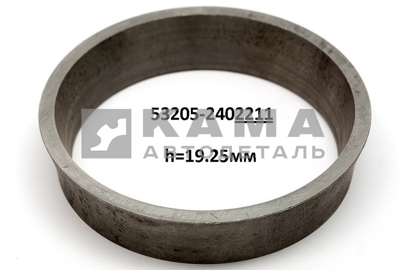 втулка редуктора заднего 53205-2402211 h=19,25 мм(распорная 017 шестерни. труба низ/перем. диаметр)
