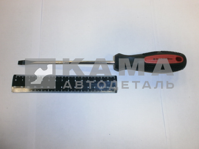 отвертка плоская, Anti-Slip, SL5-6,5 х 150 мм, CrV, двухкомп. рукоятка// (11769/АТ52402)