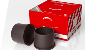 втулка башмака балансира 6520-2918074-01 пластмас ("ЭКОНОМ")(нар. d-135 - внт.122,5+0,4) цена за 1шт