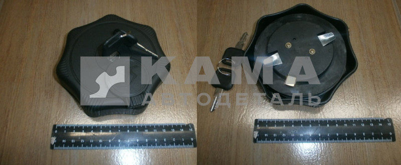 крышка топл бака ЕВРО "пол обор." С ключем "ДВОЙНАЯ" ПЛАСТМАСС (53205-1103010)