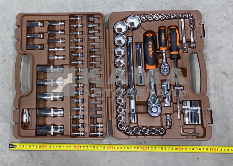 набор инструментов в пластм. боксе (OMBRA/STELS) 94 пр. 1/2, 1/4 (4-32мм)