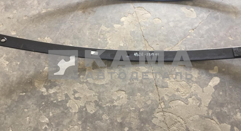 лист рессоры задний "ЧМЗ" коренной 4326-2912101(4326-2912100)