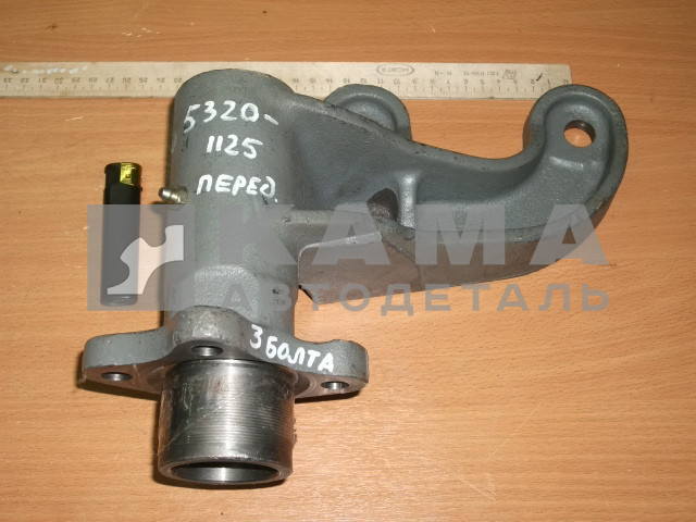 кронштейн энергоакк./тормозной камеры передней 5320-3501121(125) ЗАВОД левый