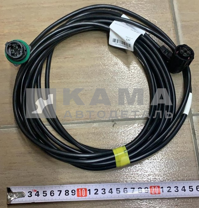 разъем на датчик спидометра ЕВРО (4-х жил. длин. кабель 6,7 м.) АДИГ 685621.106-01