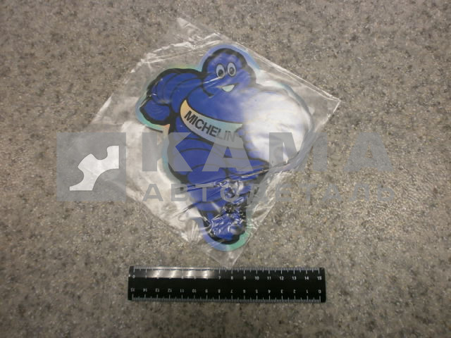 наклейка "MICHELIN" (16х19 см) голография, цвет ассорти