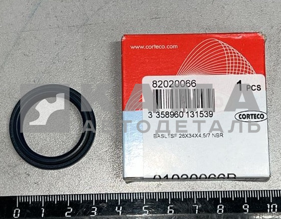 сальник 26х34х4,5/7 (гур 6522) 01020066B
