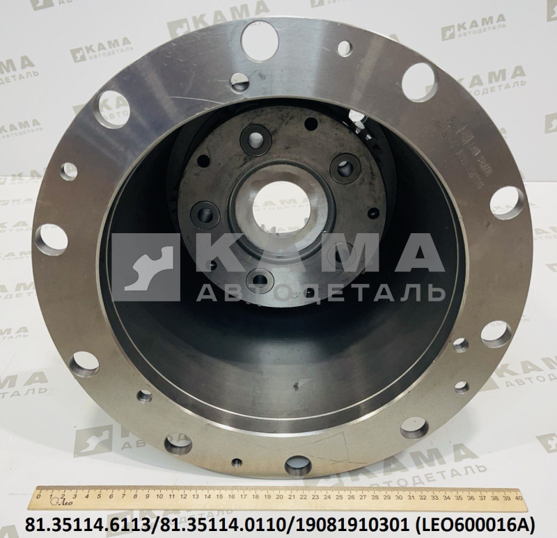 водило бортового редуктора (редуктор бортовой) в сборе с сателлитами (мост HDZ300) LEO600016A (81.35114.6113/81.35114.0110/19081910301)