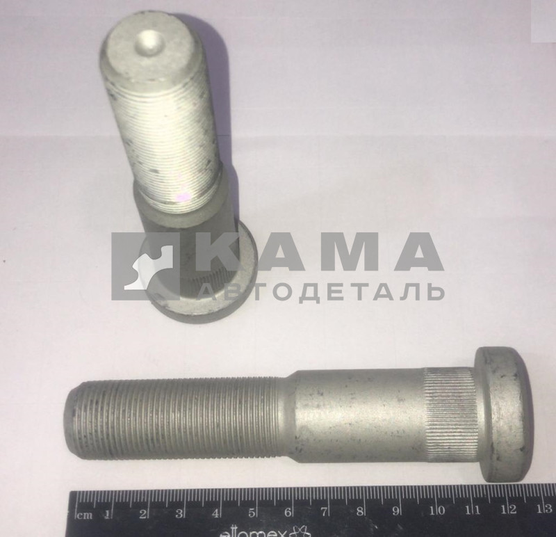 шпилька колеса М22х124/114 (зад. с шлицами VOLVO) SAMPA 033485