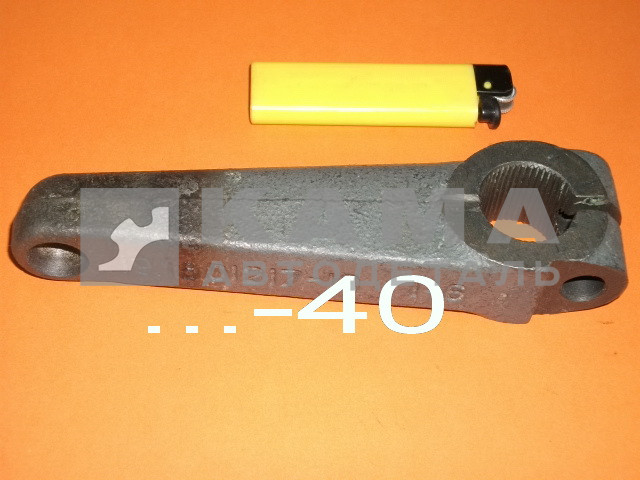 рычаг вала вилки сцепления ЕВРО 19.1601217-40 ЗАВОД (прямой, под ПГУ "ВАЗ")