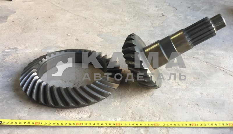 шестерня редуктора 6520 конич.пары СРЕД.моста КОМПЛЕКТ 6520-2502020-10 ("ВАЛ"21 зуб.+"БЛИН"35зуб)