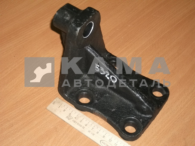 кронштейн двигателя (на КПП ) задней (боковой) опоры 5320-1001125 стар.обр. Эконом