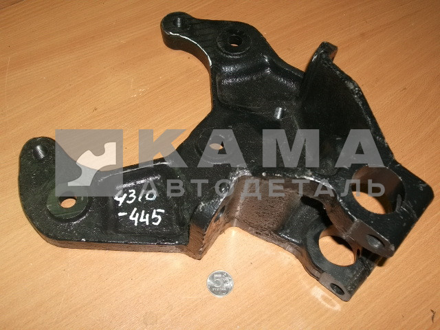 кронштейн рессоры передней 4310-2902445 (передний, левый, большой, под палец ушка стар.обр.)