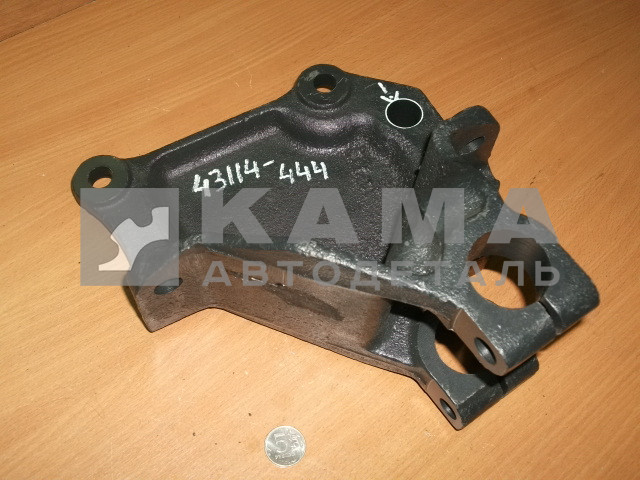 кронштейн рессоры передней 43114-2902444 (передний, правый, малый, под палец ушка стар.обр.)