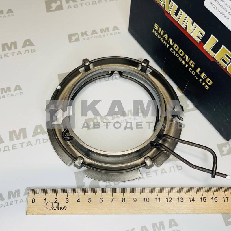 кольцо стопорное выжимного подшипника 1диск. корзины сцепления 430мм (D=88, 6 стопоров) Shacman(Шакман)/Howo(Хово) LEO200274A (AZ9725160065/9725160065)