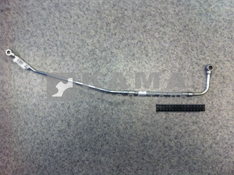 трубка ТКР подвода масла ЕВРО-4 740.21-1118310-10 (740.21-1118.306-10) ЗАВОД (между ТКР)