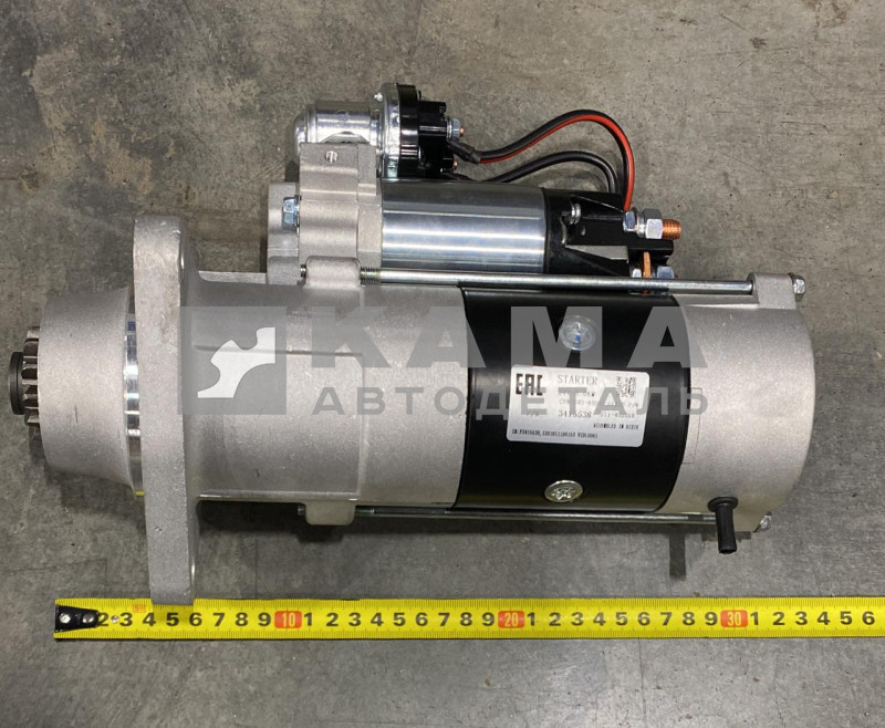 стартер CUMMINS 3415538 24V/8kW (ISCe,ISLe,C,L) "открытый"