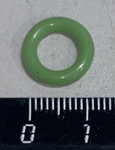 кольцо резиновое Д 8х2 топлив.штуцер Евро-4 (силикон) 008-012-25