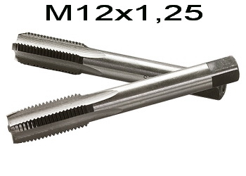 метчик ручной М12 х 1,25 мм.,// 08699м