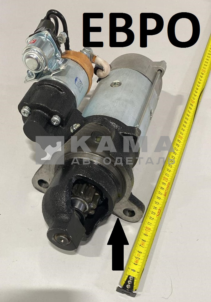 стартер ЕВРО малый (г.Борисов) ЗАВОД 5402.3708-01 с доп.реле (24В 10зуб)