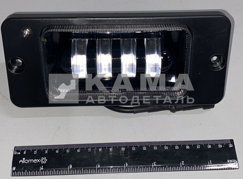 противотуманка ЕВРО-3 35.3743 светодиодная 4 LED, 20W