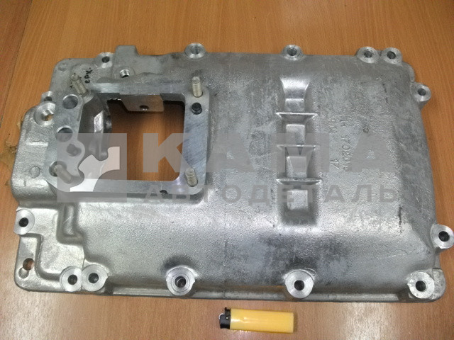 крышка КПП верхняя алюмин. большая 14.1702015 голая