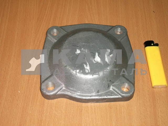 крышка КПП заднего подшипника промеж вала КПП 14.1701074 (алюм., глухая, квадр.)