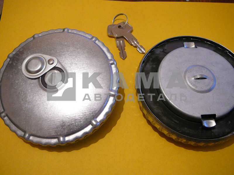 крышка топл бака ЕВРО "пол обор." С ключем ЗАВОД (хром-тяжелая) 53205-1103010