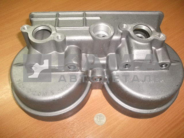 крышка (корпус) масляного фильтра ЕВРО 7406.1012020(015) (алюминиевый)