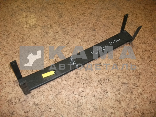 лист рессоры задний "ЧМЗ" №8 (с пластинками-хомутами) 55111-2912108-01(2912050-01)