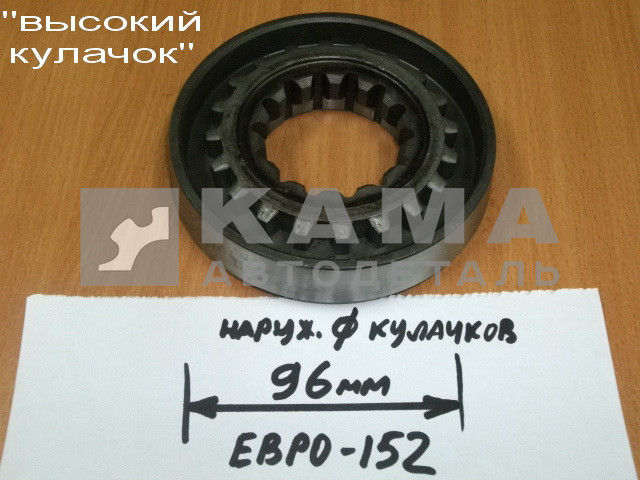 муфта КПП-152 синхронизатора ДЕЛИТЕЛЯ Евро 152.1770190 (эконом)